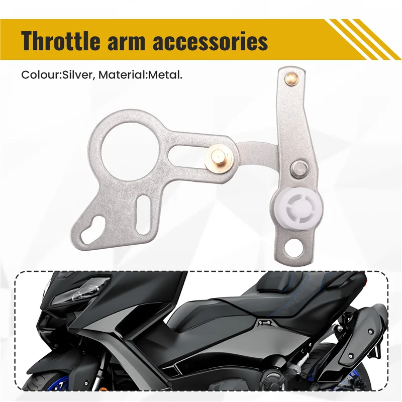 Brazo acelerador Yamaha 703-48261-11-00, apertura por tracción - imagen 3