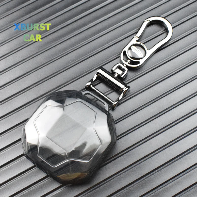 Funda TPU transparente para llave de coche Jetour T2 Traveler X-1 Plus