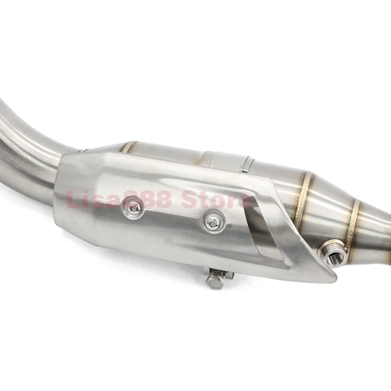 Escape de motocicleta Yamaha TMAX 560 2023-2024 con tubo frontal - imagen 4