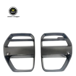 Rejilla frontal estilo fibra de carbono para BMW M3 G80 y M4 G82
