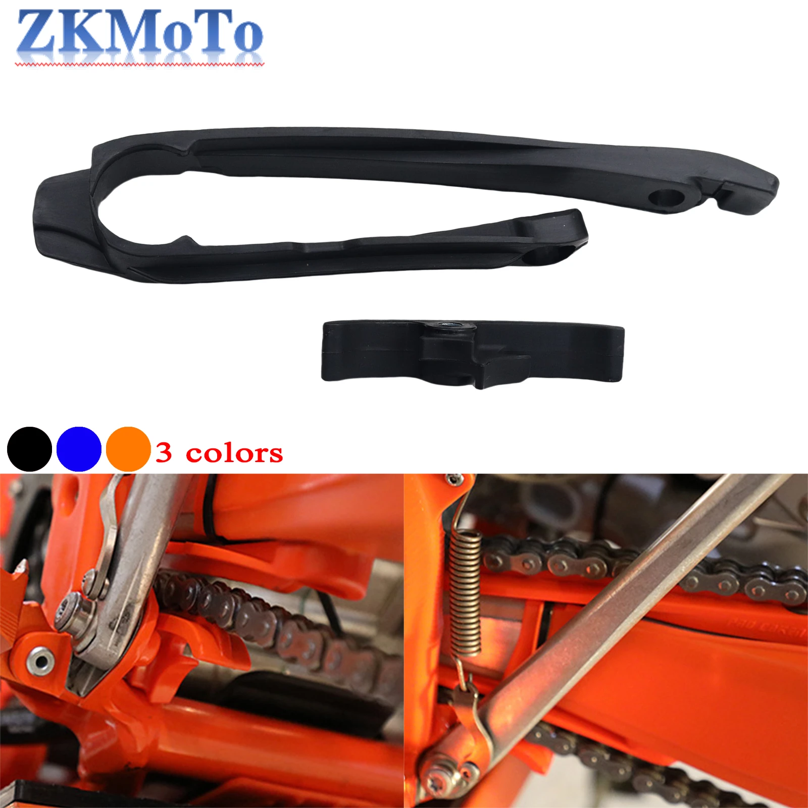Deslizador de cadena guía basculante KTM SX XC y Husqvarna FC FE