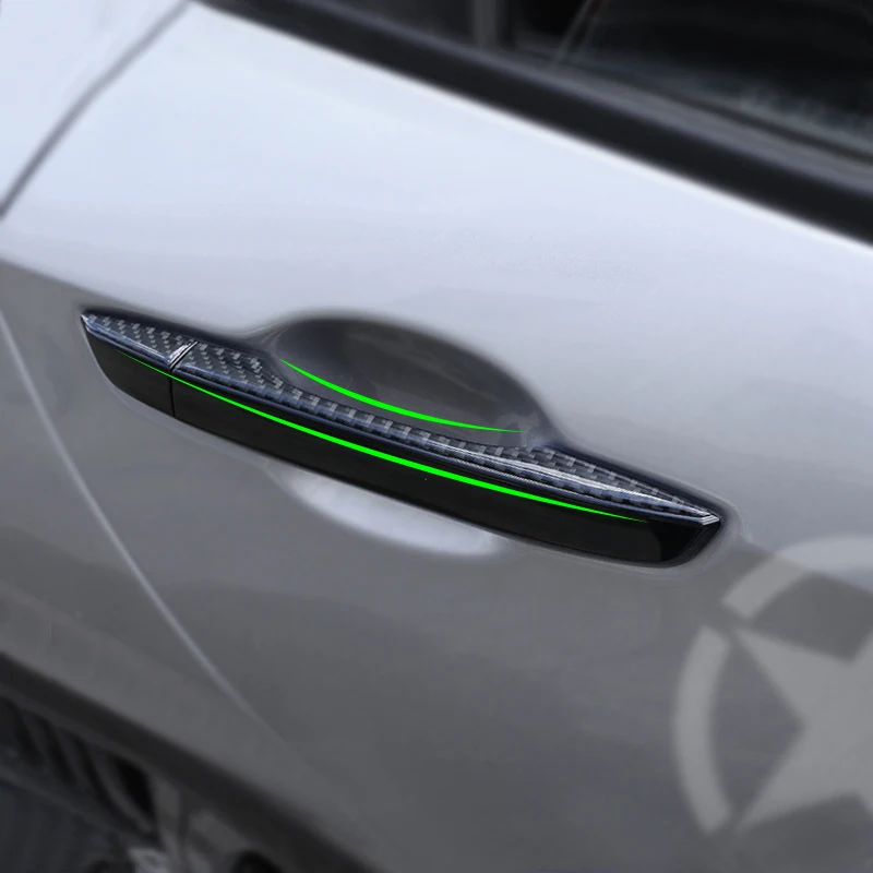 Cubierta maneta puerta carbono Honda Civic X 2016-2019