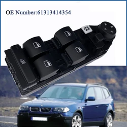 Interruptor elevalunas BMW X3 E83 2.5L 3.0L OEM 61313414354