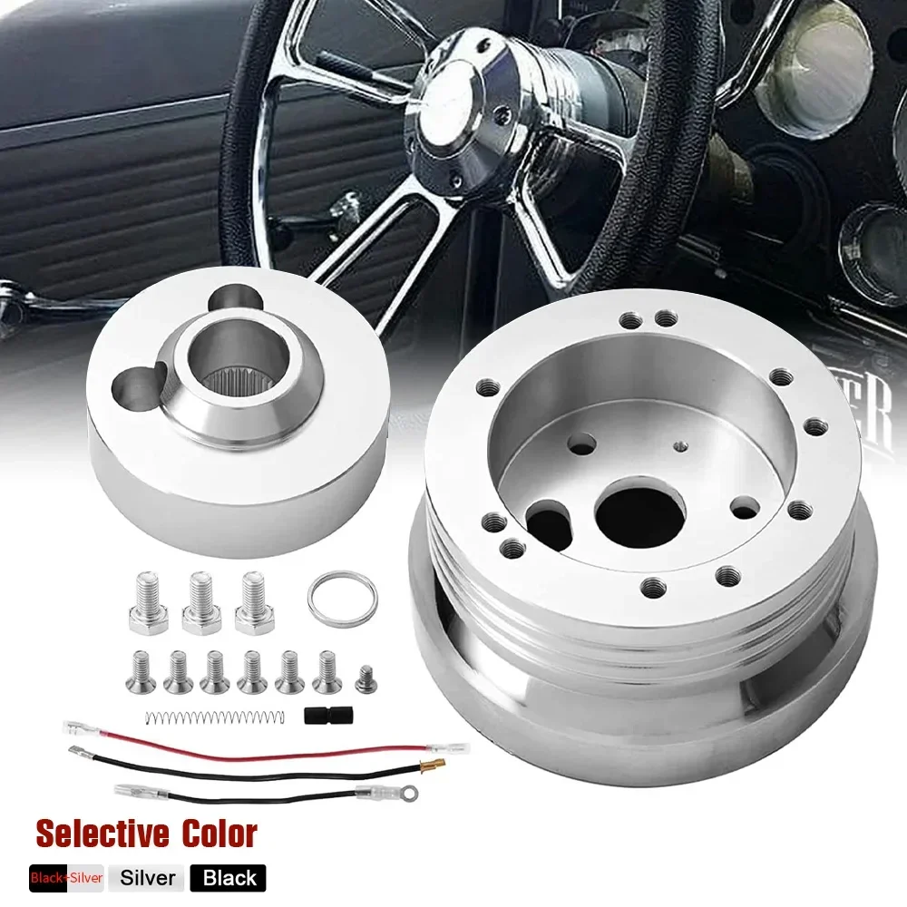 Adaptador cubo volante billet pulido – Chevrolet 1957-1963 1967-1968 - imagen 3