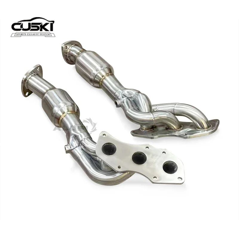 Escape deportivo inoxidable para Mercedes E63/E63S 4.0T 2016-2023 tuning rear cat-back - imagen 2