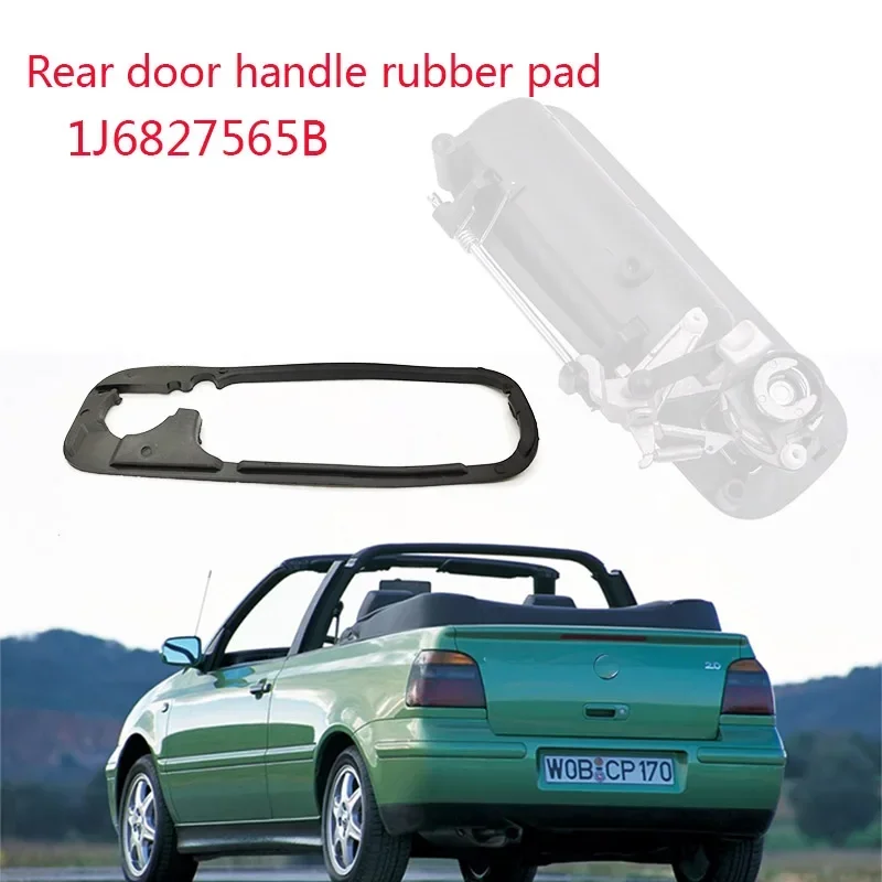 1J6827565B Junta goma manija puerta trasera VW Golf IV Lupo Arosa - imagen 2