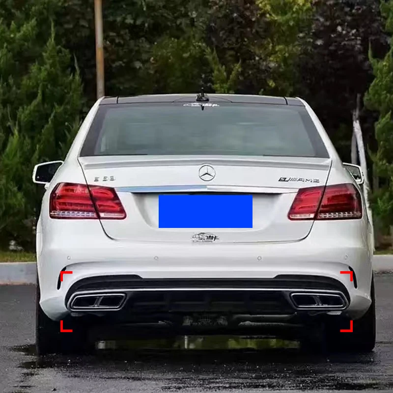 Difusor trasero y alerón para Mercedes-Benz Clase E W212 2014-2016 - imagen 2
