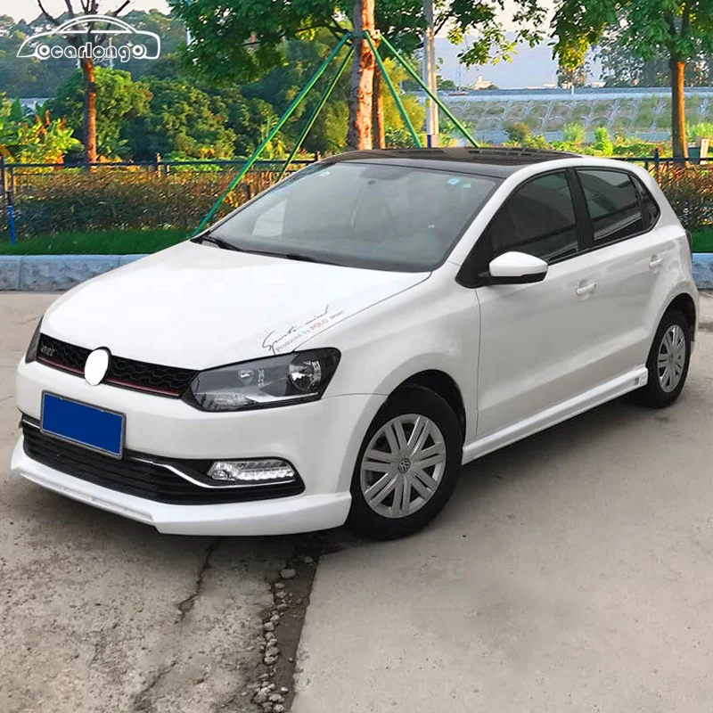 Kit carrocería VW Polo 2014-2018 labio delantero trasero y faldones ABS - imagen 4