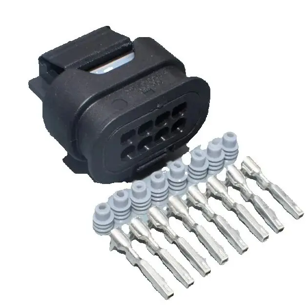 Conector impermeable 8 pines 1,5mm shhworldsea con carcasa eléctrica