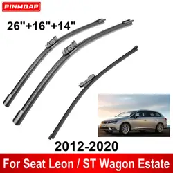 Limpiaparabrisas Seat León ST 2012-2020 delanteros y traseros