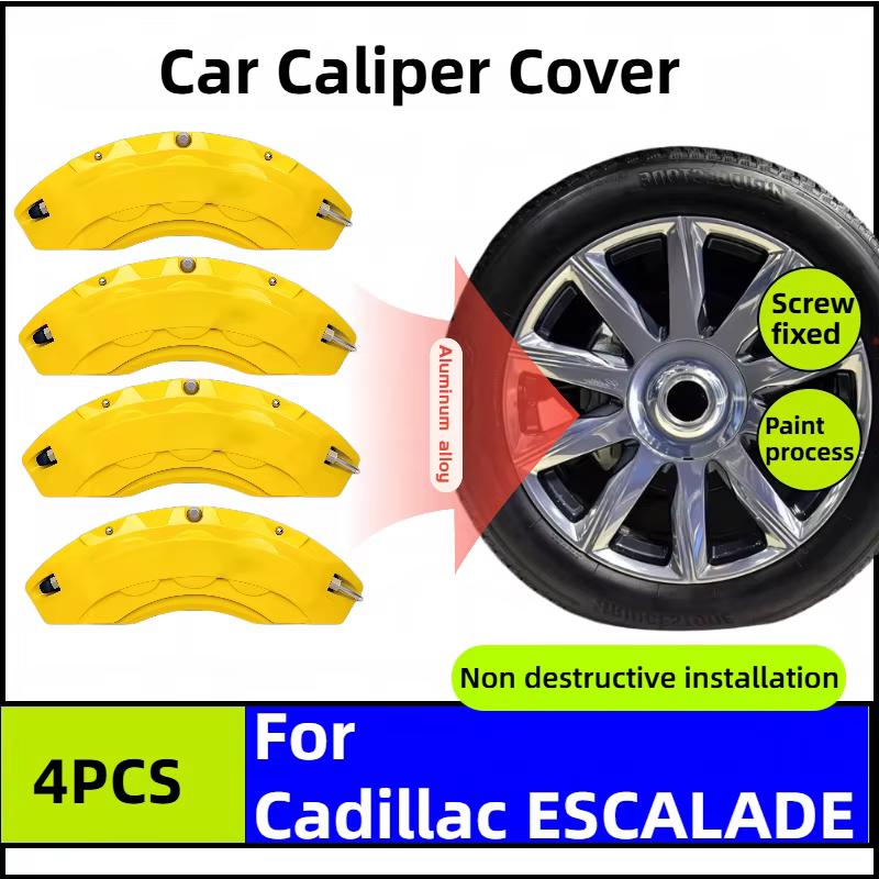 Cubiertas de pinza de freno de aluminio, Cadillac Escalade 2006-2017