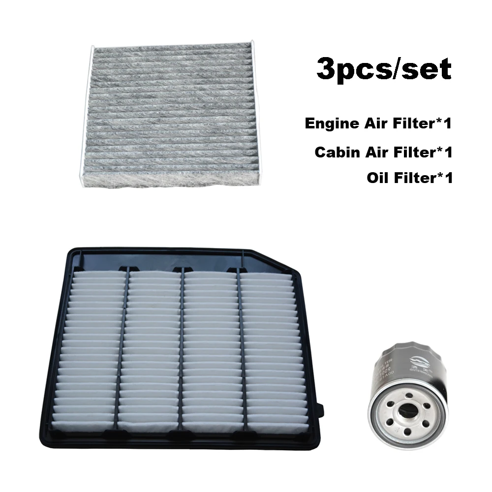Kit filtros Suzuki Vitara 1.4T aceite, aire y cabina 2015-2020