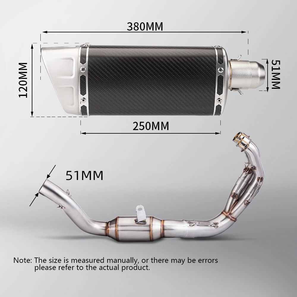 Escape completo acero inoxidable MT09 MT09SP FZ09 XSR900 2021-2023 - imagen 2