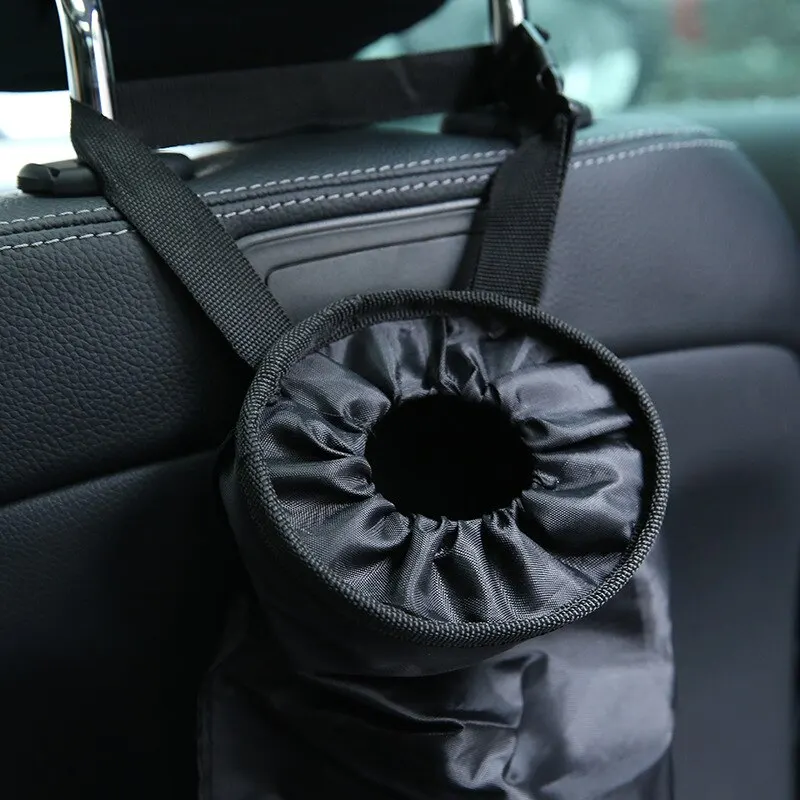 Bolsa de basura colgante para respaldos – Tela Oxford resistente - imagen 2