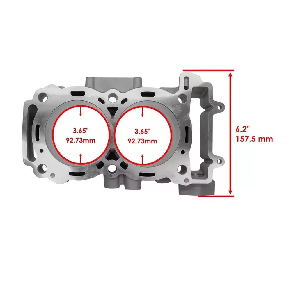 Kit bloque cerámico CP Pistons para Polaris RZR XP Turbo 4 - imagen 4
