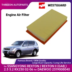 2319008040 filtro de aire para SsangYong Rexton II 2.3/3.2