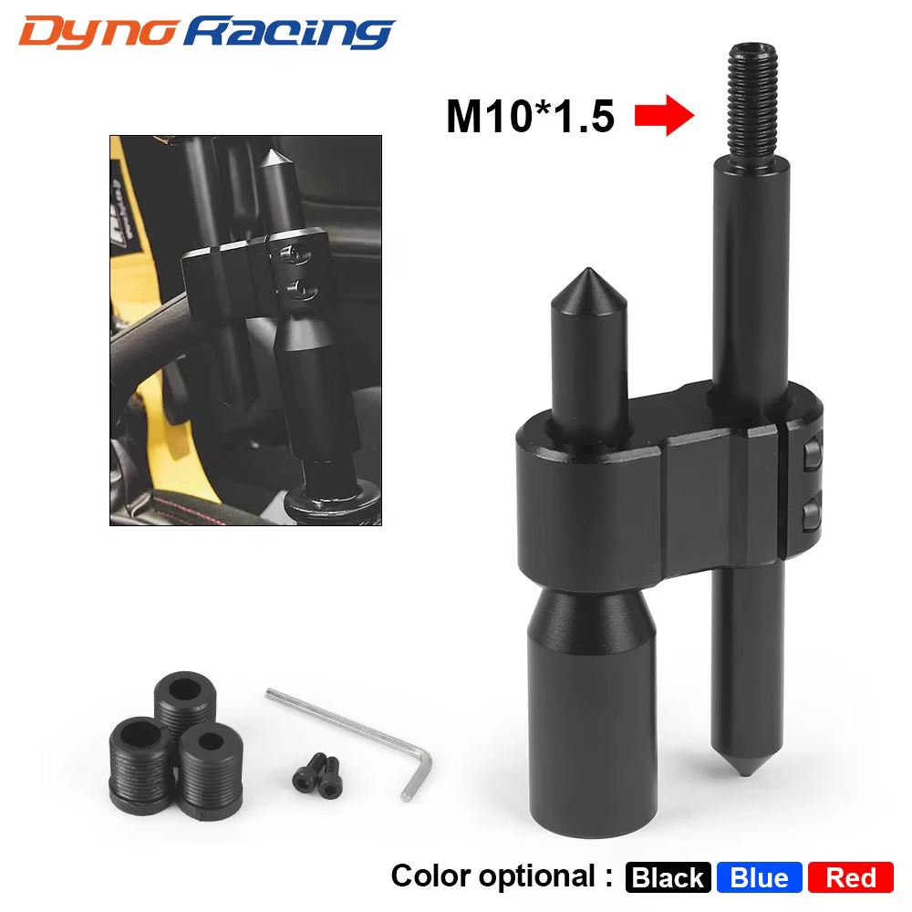 Extensor ajustable de palanca de cambios M10x1,5 tipo H de aluminio