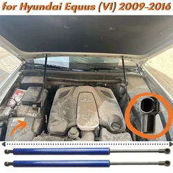 Puntales de capó con resortes de gas para Hyundai Equus VI 2009-2016