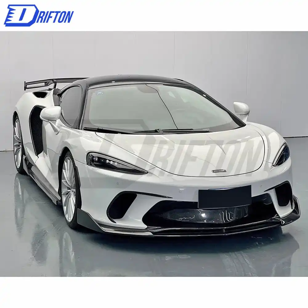 Labio delantero carbono seco GT body kit - imagen 2