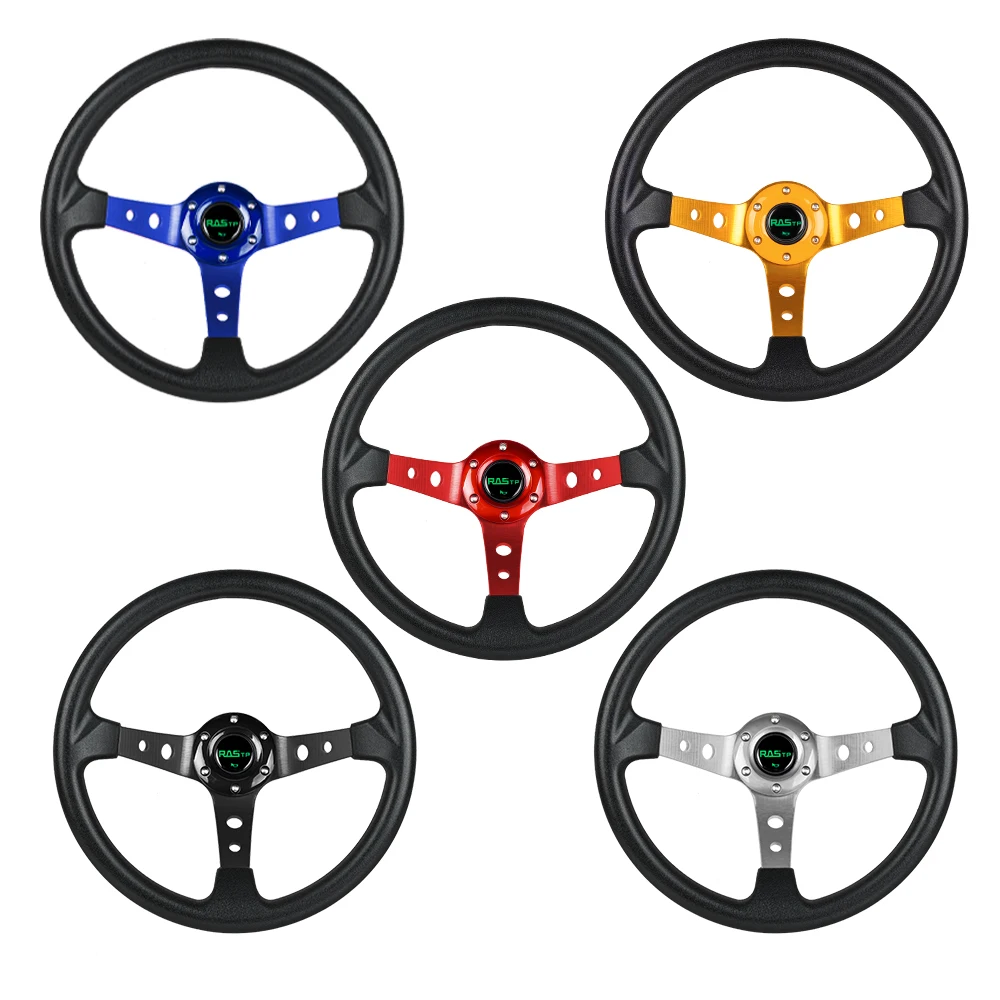 Volante deportivo STW020 de aluminio y PU