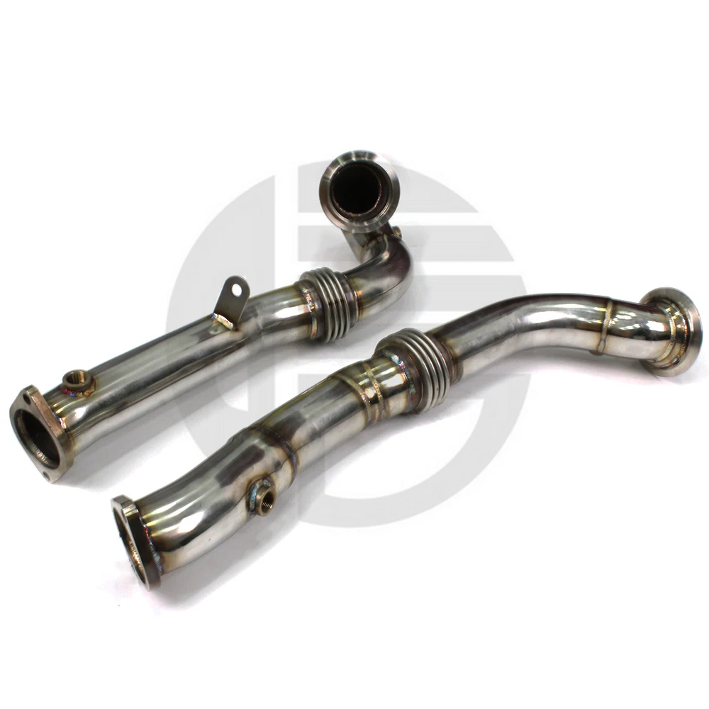 Downpipe escape acero inoxidable BMW X6 N54 - imagen 5