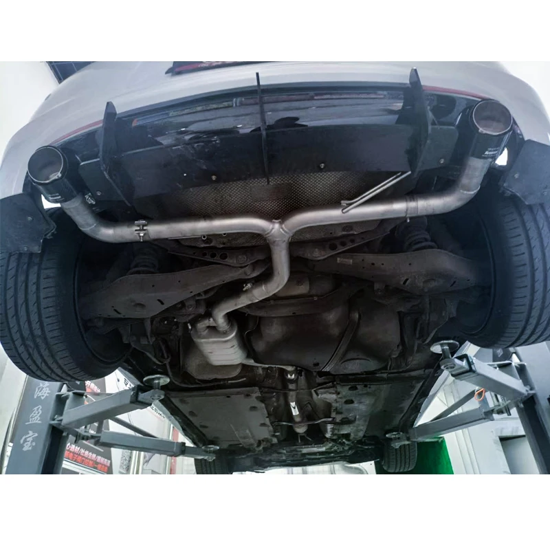 Escape cat-back deportivo con válvula para VW Scirocco 1.4/2.0 T - imagen 4