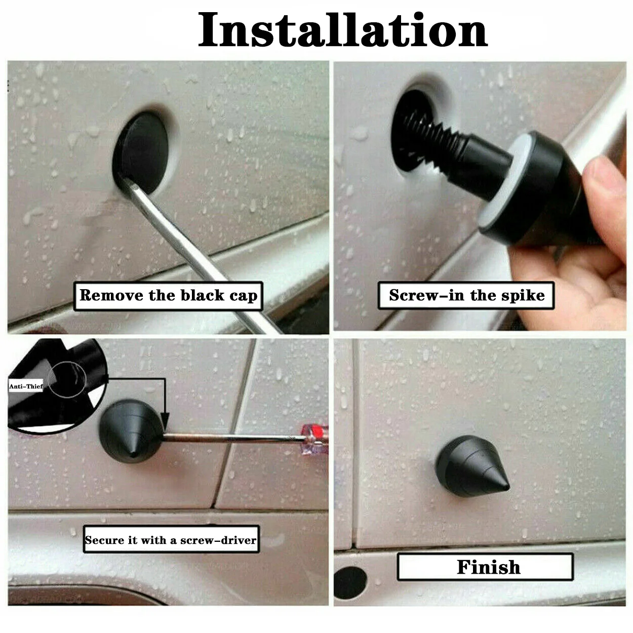 Protector de púas RAVERACING para Smart Fortwo W451