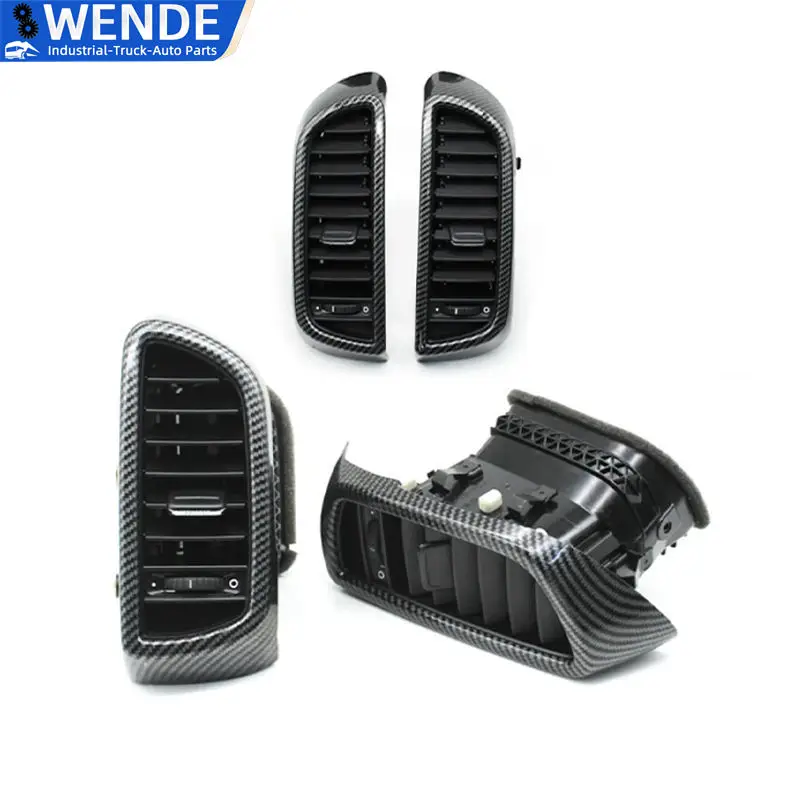 Delantero/trasero/1 juego de fibra de carbono - Conjunto de ventilación de aire para automóvil estilo 7P 5819703   7P 5819704   Para Porsche Cayenne 2011-2017 - imagen 4