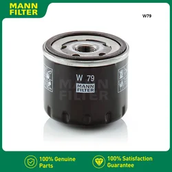 Filtro de aceite MANNFILTER W79 para Nissan Qashqai y Renault Mégane