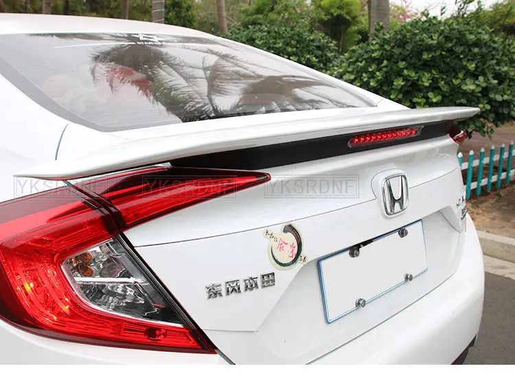 Alerón trasero Honda Civic RS 2016 sin pintar - imagen 4