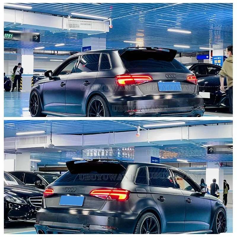 Alerón de techo trasero ABS – Audi A3/S3 8V 2014-2018 - imagen 5