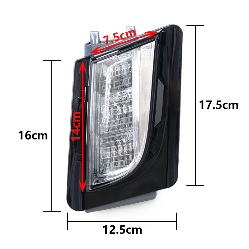 Faro antiniebla LED delantero para Cadillac ATS-L 2013-2019 - imagen 3