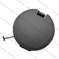 Round cover plate