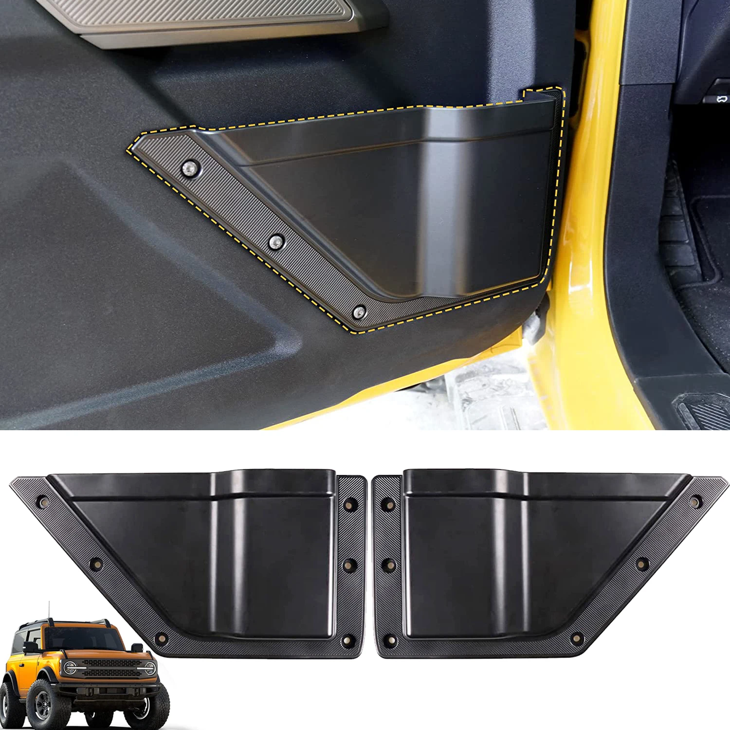Organizador de puerta para Ford Bronco 2021-2023, 2 y 4 puertas - imagen 2