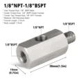 1-8NPT 1-8BSPT