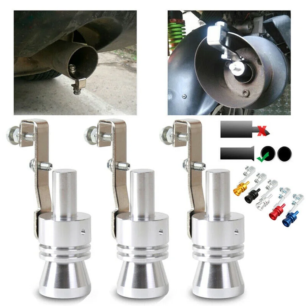 Silenciador con simulador de sonido turbo universal para coche - imagen 5
