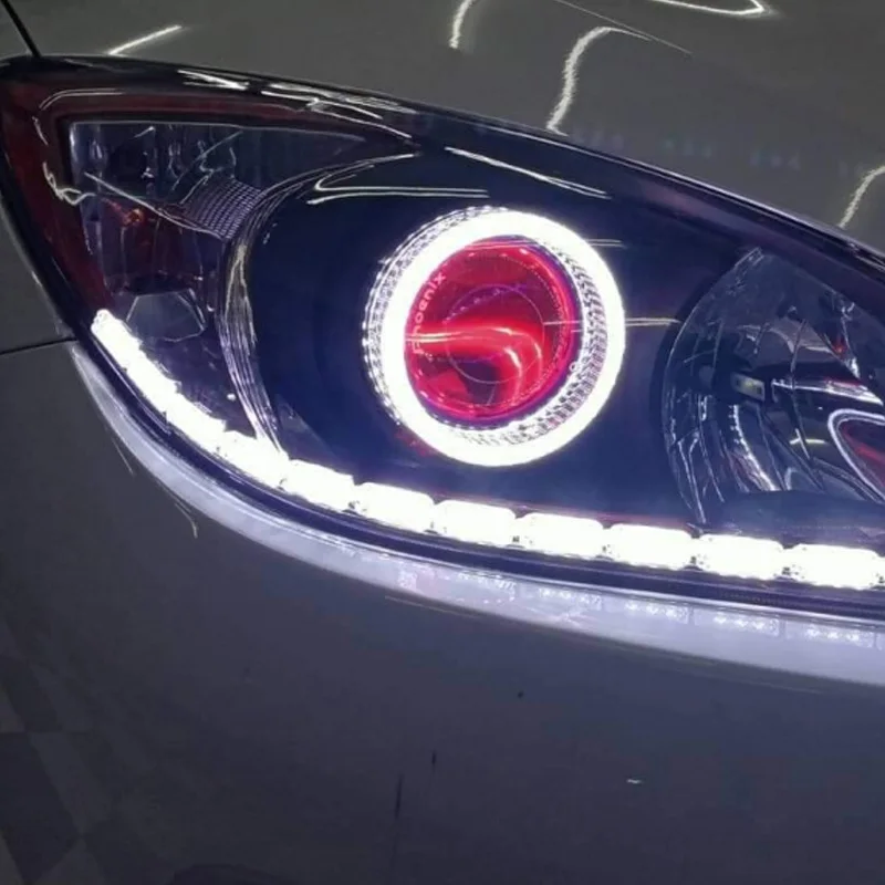 VAHID Anillos LED Angel Eyes para faros con DRL e intermitentes - imagen 5