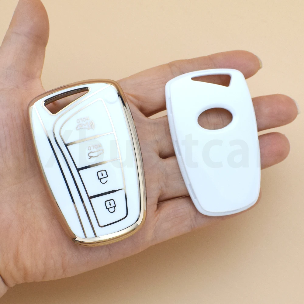 Detalle del diseño de la carcasa protectora para mando de coche