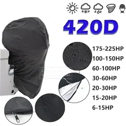 Funda motor fueraborda impermeable anti UV para yate