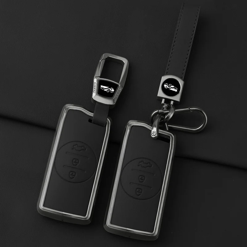 Funda de cuero y metal para llave Chery Tiggo, Arrizo y Exeed - imagen 3