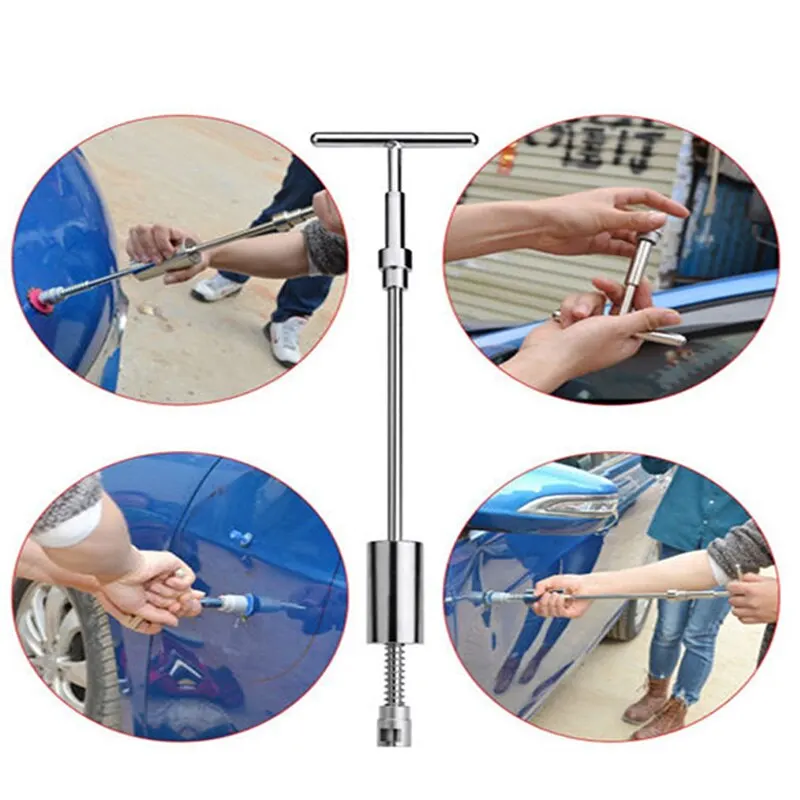 Kit extractor abolladuras con martillo deslizante, inverso y pegamento - imagen 4