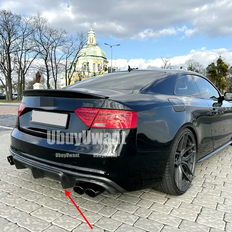 Alerón difusor trasero de fibra de carbono Audi A5/S5 Coupé 2012-2016 - imagen 5