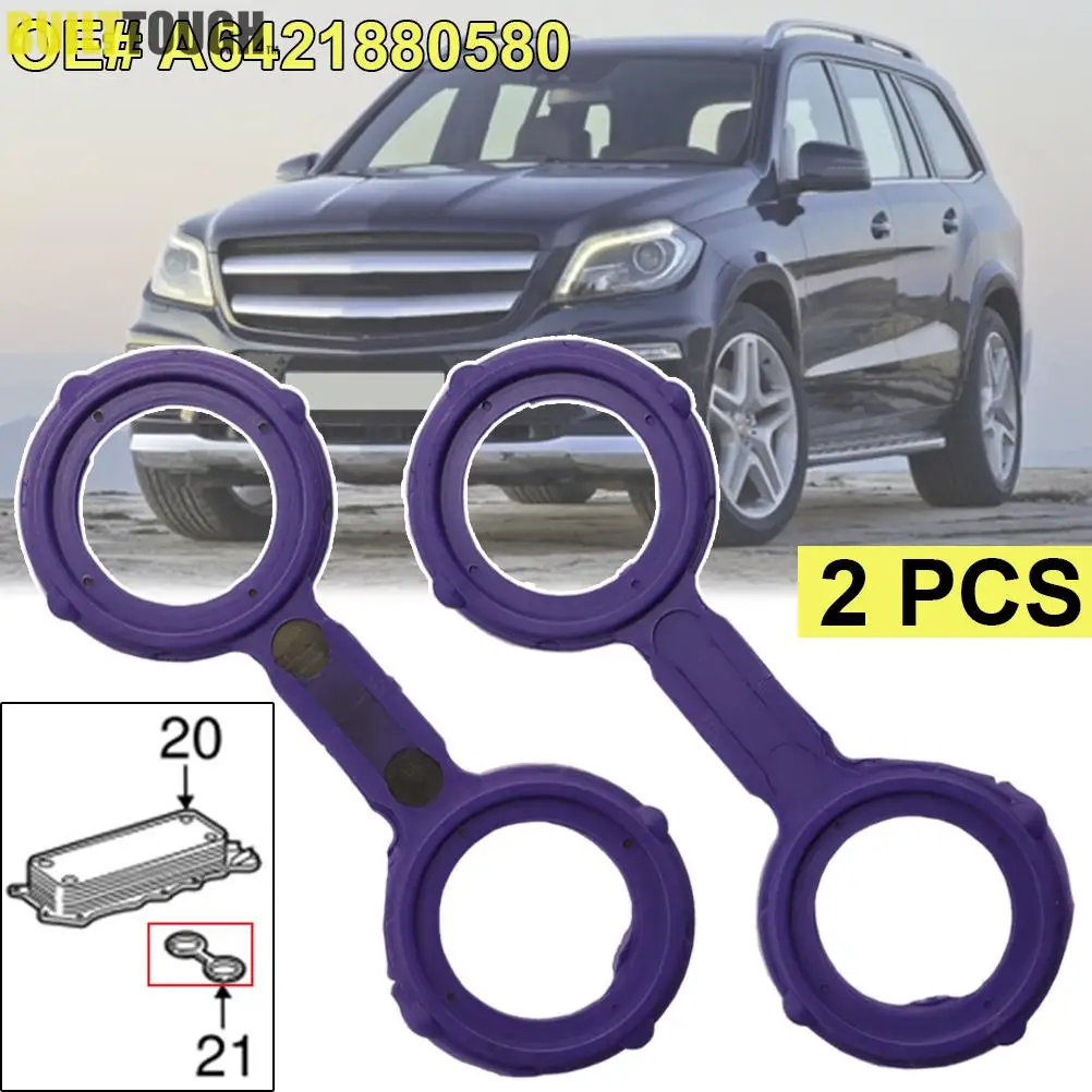 Juego de sellos A 6421880580 enfriador aceite OM642 Mercedes E320 E350 GL350