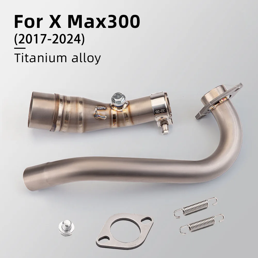 Colector de escape titanio Yamaha XMAX 250/300 (2017-2024)