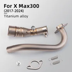 Colector de escape titanio Yamaha XMAX 250/300 (2017-2024)