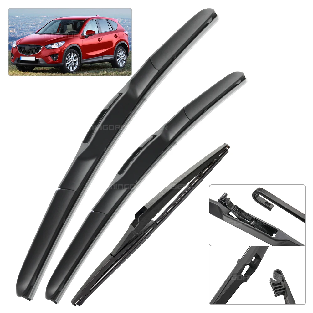 Kit escobillas limpiaparabrisas Mazda CX-5 KE delanteras y traseras - imagen 2