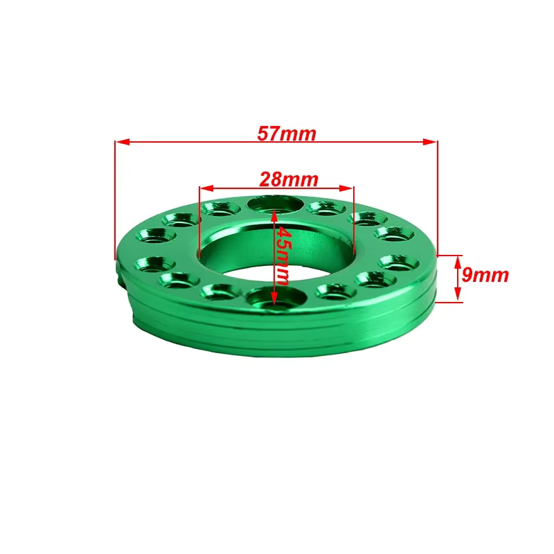 Adaptador carburador 28mm CNC brida giratoria – Pit y Dirt Bike - imagen 2