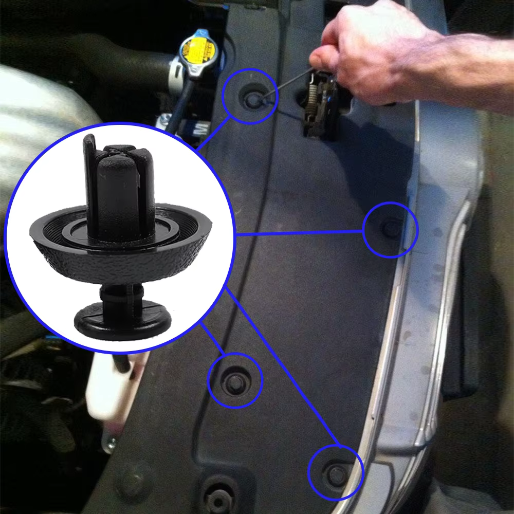 Clip de nailon para panel y guardabarros – Toyota Prius 2009-2015