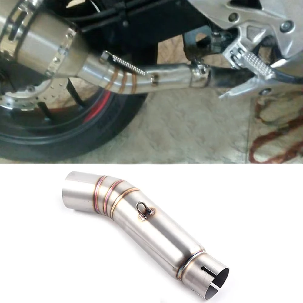 Tubo de enlace escape 51mm Honda CBR500 CBR500X CB500F 2013-2018