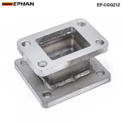 EPMAN Adaptador de brida T3 a T4 para turbo de hierro fundido